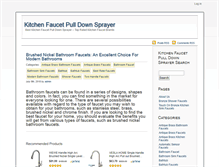 Tablet Screenshot of kitchenfaucetpulldownsprayer.bestdigitalscales.com